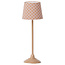 Maileg Maileg miniature floor lamp - dark powder