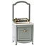 Maileg Maileg wastafel met spiegel Dark Mint