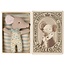 Maileg Maileg baby muis Sleepy Wakey in doosje - jongen