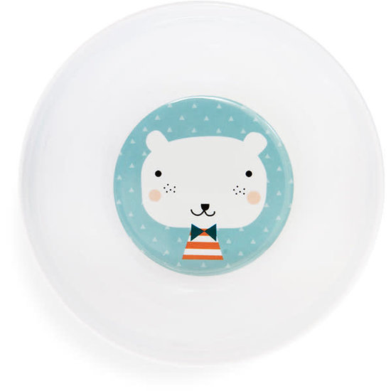 Petit Monkey Melamine kom - Bear triangles - Haciendo el Indio - Petit Monkey