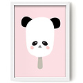 Eef Lillemor Poster - Panda Pop roze - Eef Lillemor
