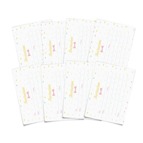 Eef Lillemor Eef Lillemor invitatie kaartjes Sprinkle party