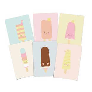 Cartes d'invitation Ice cream Eef Lillemor