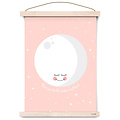 Eef Lillemor Poster - Moon roze - Eef Lillemor
