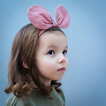 Mimi and Lula Stirnband - Minnie Bow Bando Coral - Mimi and Lula