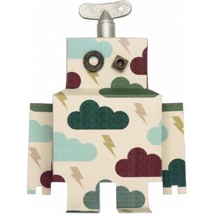 Sticker mural Studio Ditte Robot Thundercloud Large