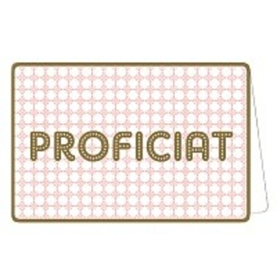 Enfant Terrible Card - Proficiat - Enfant Terrible