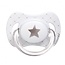 Suavinex Suavinex Fopspeen Anatomisch Latex 0-6M White Silver Star