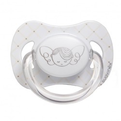 Suavinex pacifier Anatomical Latex 0-6M White Angel