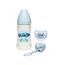Suavinex Suavinex ROSE & BLEU Geschenkset Silicicone Anatomisch 0-6M Toys Bleu