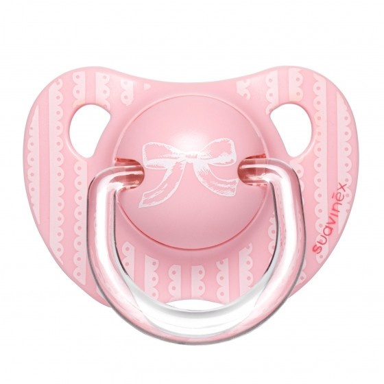 Sucette Anatomique Silicone Suavinex ROSE & BLUE 0-6 mois Toys Pink