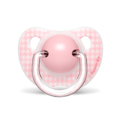 Suavinex ROSE & BLUE pacifier Anatomical sil 0-6M Toys Pink