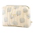 Nobodinoz tipi en accessoires Nobodinoz toilettas Travel Vanity Case Blue Gatsby-Cream