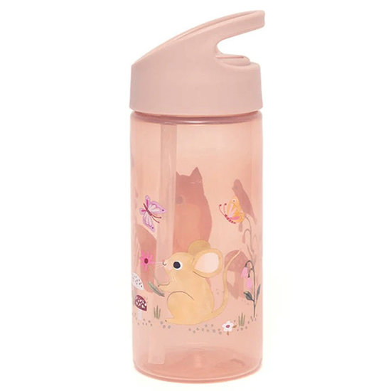 Petit Monkey Drinking bottle Woodlands pink - Petit Monkey