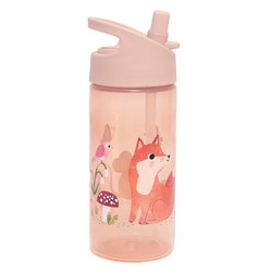 Drinking bottle Woodlands pink - Petit Monkey