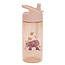 Petit Monkey Petit Monkey drinking bottle Humming Bear Linen