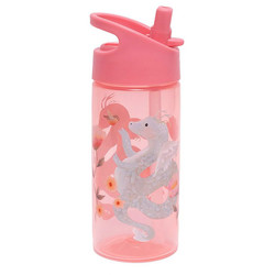 Petit Monkey Trinkflasche Dragon Peony Pink