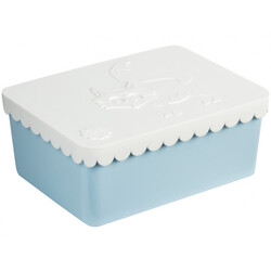 Lunch box fox white - light blue - Blafre