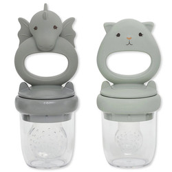 Konges Slojd fruit feeding pacifier Whale/L'Eau