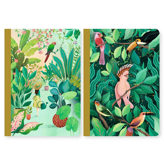 Djeco Djeco Notebooks Lilly set of 2