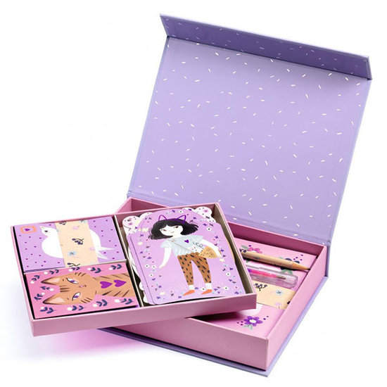 Djeco Djeco papeterie - Coffret createur Lucille