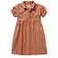 Sproet en Sprout Sproet & Sprout Kragenkleid tutti frutti stripe print