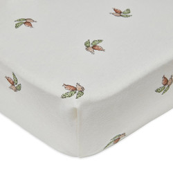 Jollein hoeslaken jersey 60x120cm Rosehip