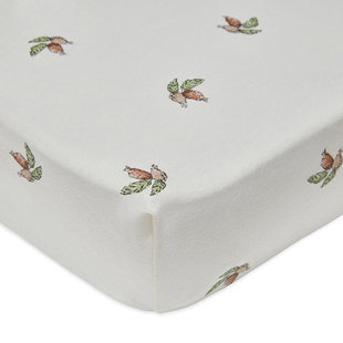 Jollein Spannbetttuch jersey 60x120cm Rosehip