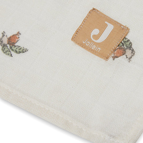 Jollein Jollein muslin cloth 115cm Rosehip 2pack