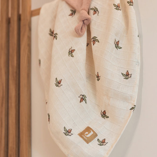 Jollein Jollein Mullwindel 115cm Rosehip 2St