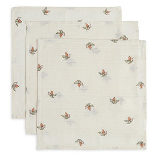 Jollein hydrofiel monddoekje Rosehip 3pack