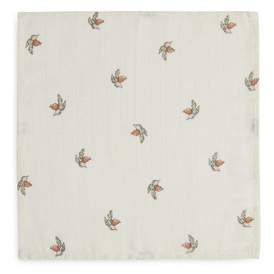 Jollein Jollein serviette mousseline Rosehip 3pc