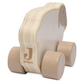Jollein Jollein wooden toy car Farm - Lamb