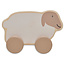 Jollein Jollein wooden toy car Farm - Lamb