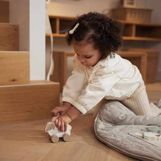 Jollein Voiture jouet en bois Farm - Lamb Jollein