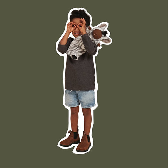 Olli Ella Olli Ella Cozy Dinkum Zebra Mini doll