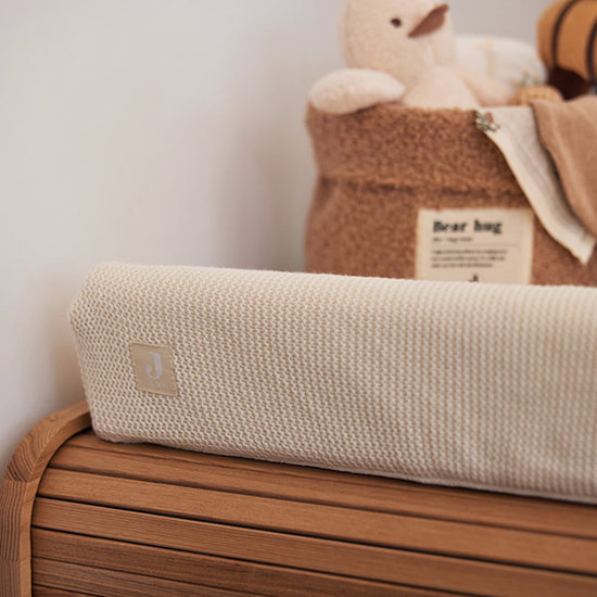 Jollein Jollein changing mat cover Basic Knit Ivory