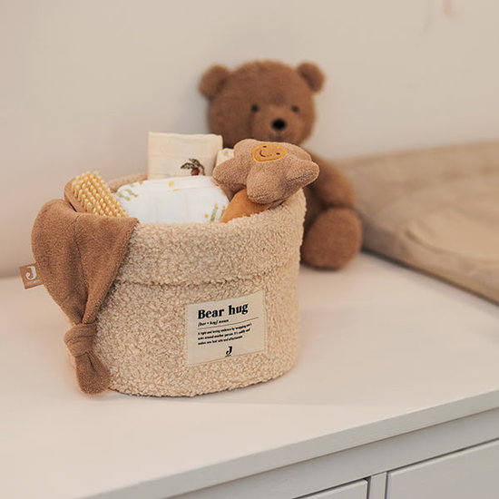 Jollein Jollein storage basket Boucle Naturel