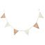 Jollein Jollein Girlande 200x17cm Party Kollection Biscuit/Ivory