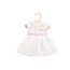 Minikane Puppenkleid mit Rosen weiß/rosa Heless