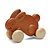 Plan Toys Lapin Plan Toys - Marron