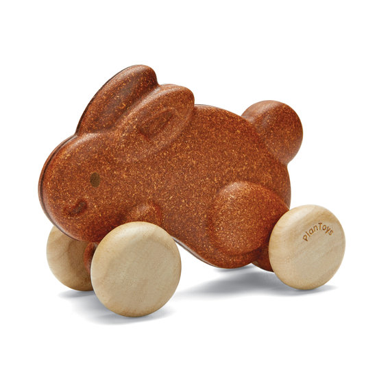 Plan Toys Lapin Plan Toys - Marron