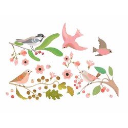 Djeco raamstickers vogels