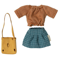 Maileg mouse mum clothes - Ocher