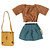Maileg Maileg muis kleding set moeder - Ocher