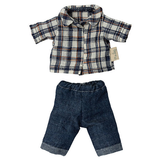 Maileg Maileg mouse dad clothes - Jeans