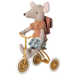 Tricycle Ocher pour souris Maileg