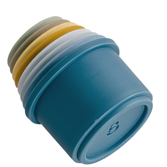Little Dutch Little Dutch stacking cups Blue