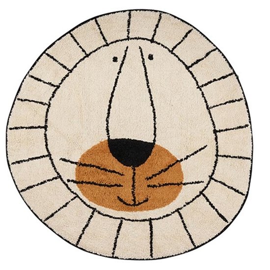 Tapis Petit Tapijt Lion Natural 100 x 100 cm - Tapis Petit