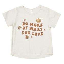 Rylee and Cru Basic Kurzarm T-Shirt Love